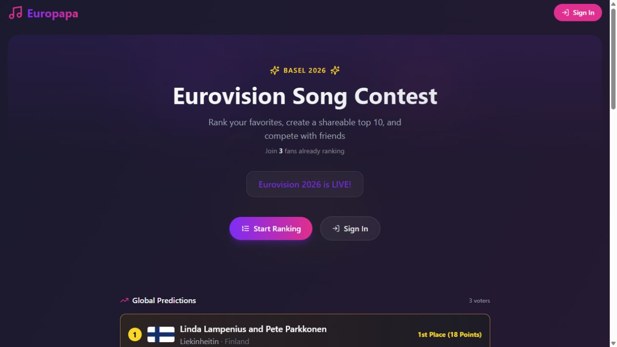 Europapa product preview